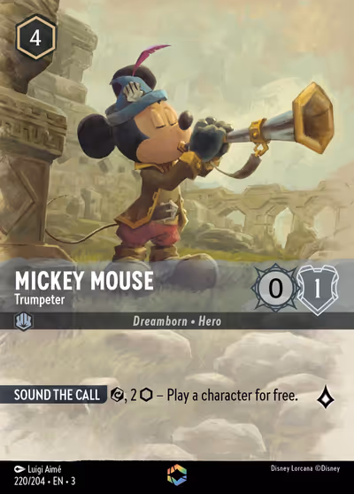 Mickey Mouse - Trumpeter #220