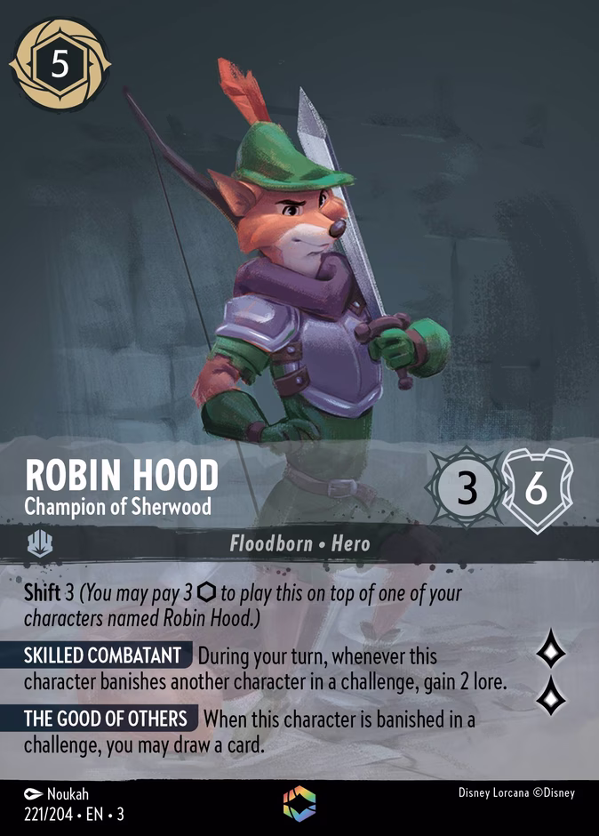 Robin Hood - Champion of Sherwood #221 #221 (Enchanted)