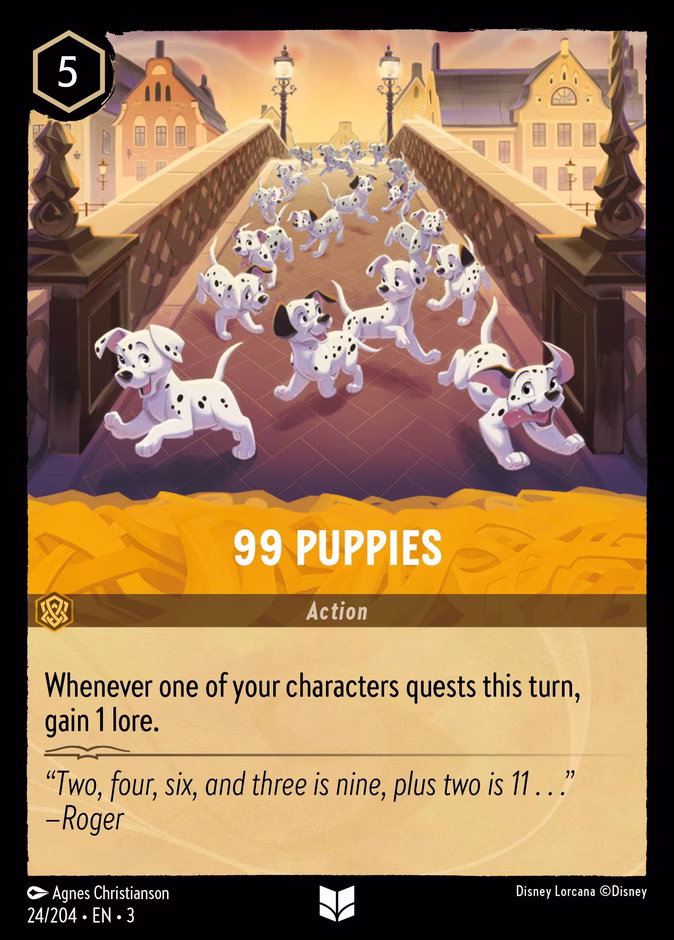 99 Puppies #24 (Uncommon)