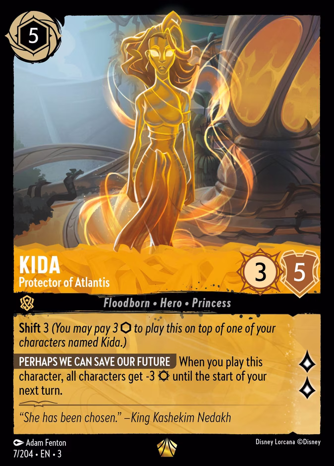 Kida - Protector of Atlantis #7 (Legendary)