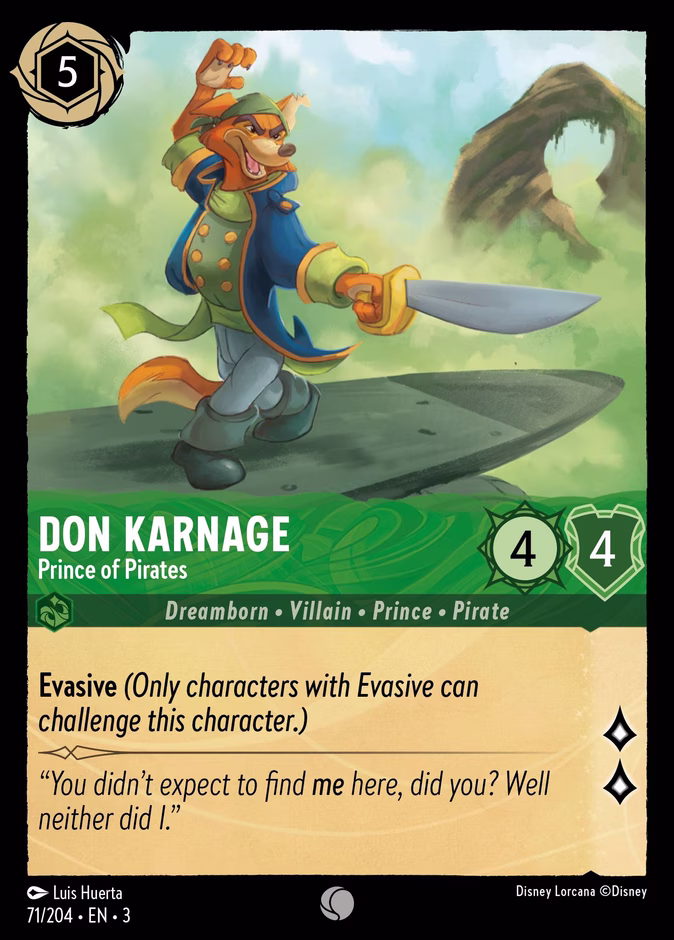 Don Karnage - Prince of Pirates #71 (Common)