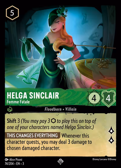 Helga Sinclair - Femme Fatale