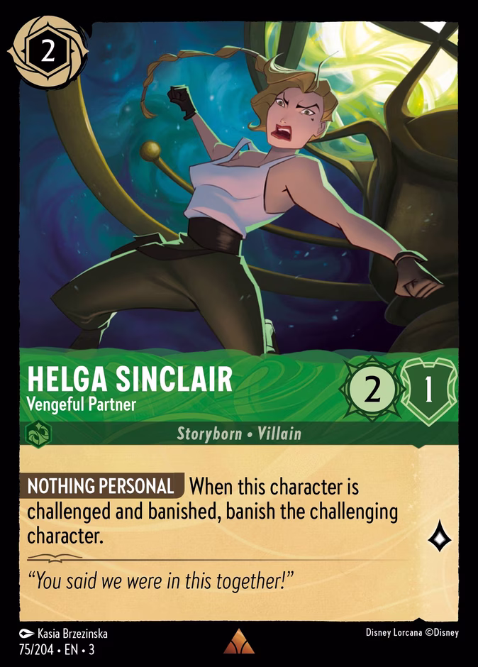 Helga Sinclair - Vengeful Partner #75 (Rare)