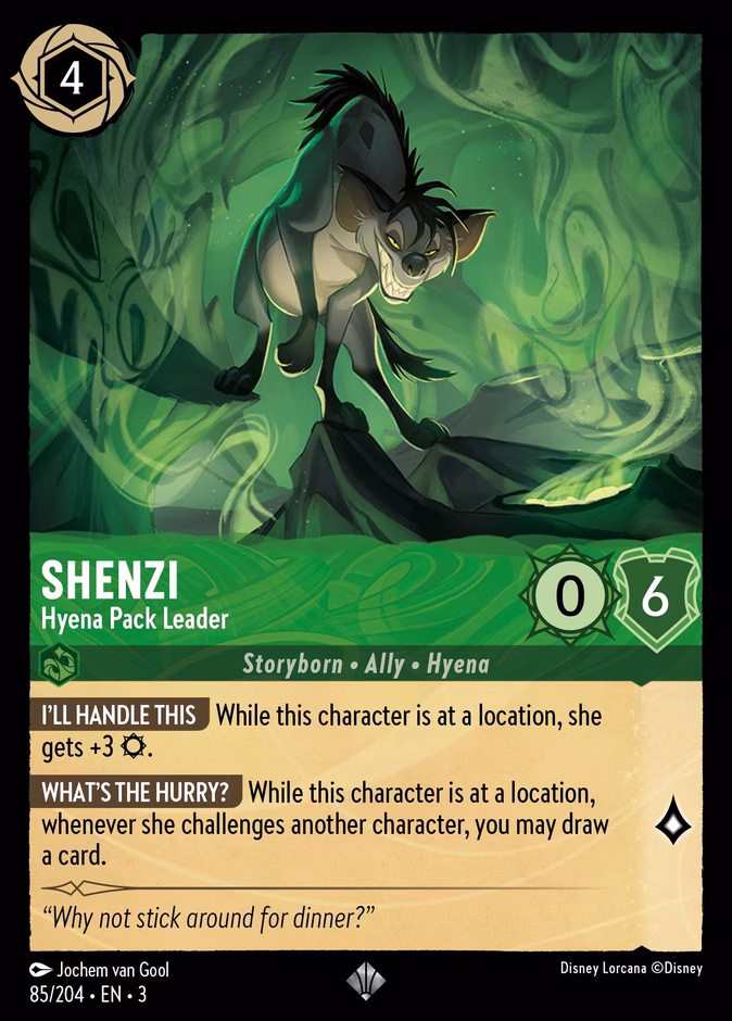 Shenzi - Hyena Pack Leader #85 (Super_rare)