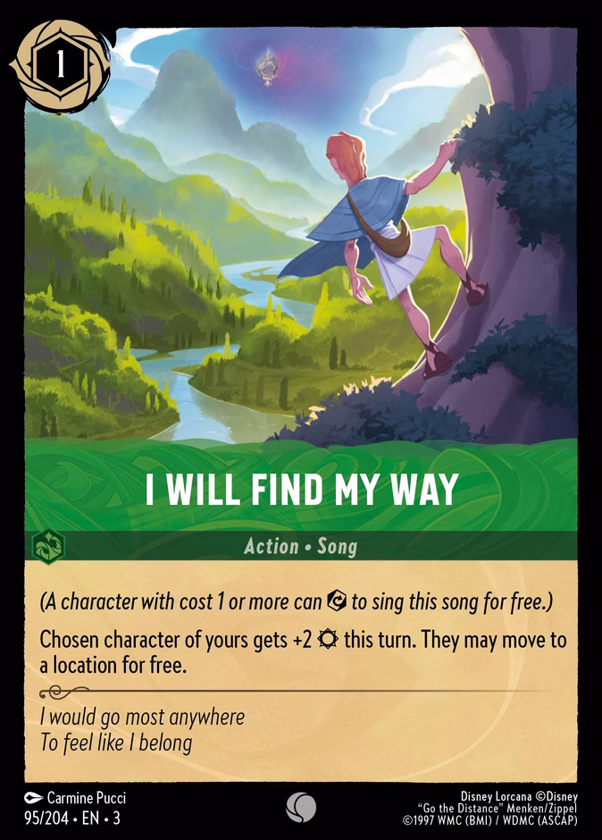 I Will Find My Way #95 (Common)