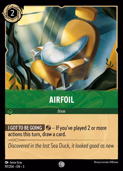 Airfoil #97 — Into the Inklands (Common) · Disney Lorcana
