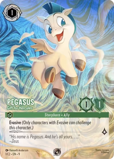Pegasus - Gift for Hercules (Challenge) (#001)