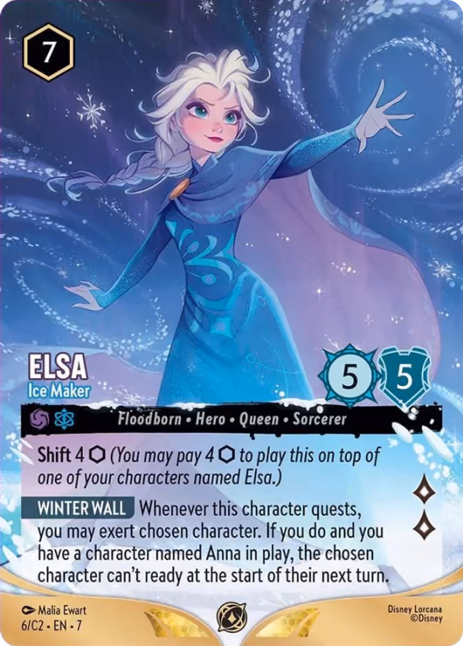 Elsa - Ice Maker (Challenge) (#006) #6 (Promo)