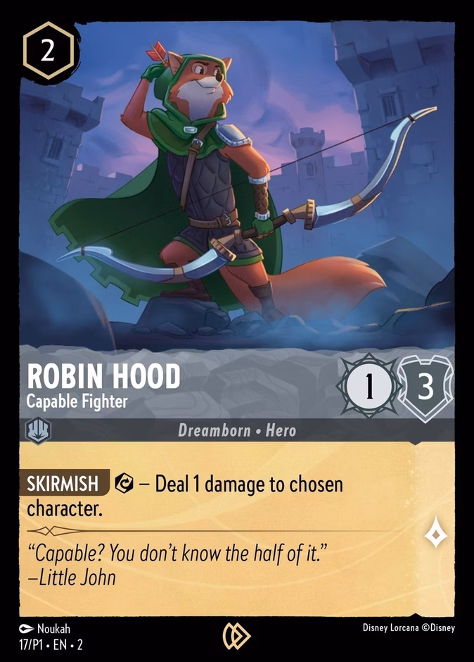 Robin Hood - Capable Fighter (League) #17 (Promo)