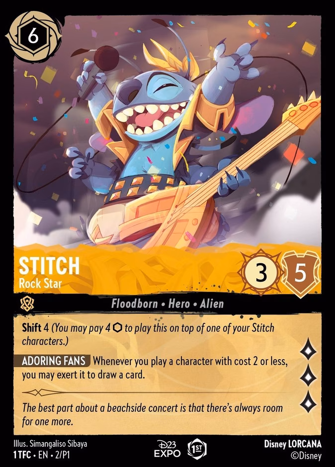 Stitch - Rock Star (D23 Expo) #2 (Promo Misc)