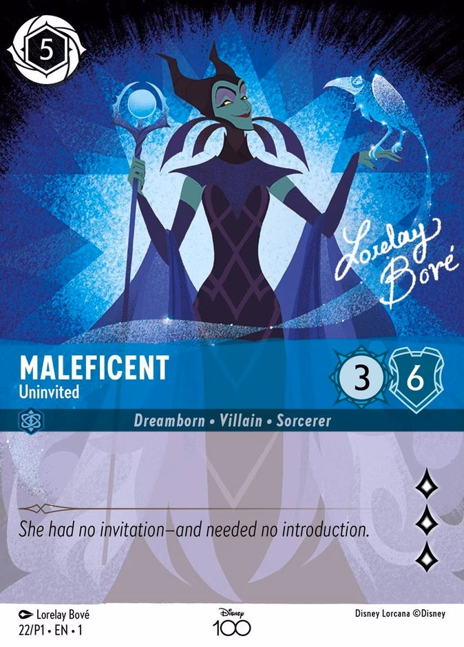 Maleficent - Uninvited (Disney 100) #22 (Promo Satin)