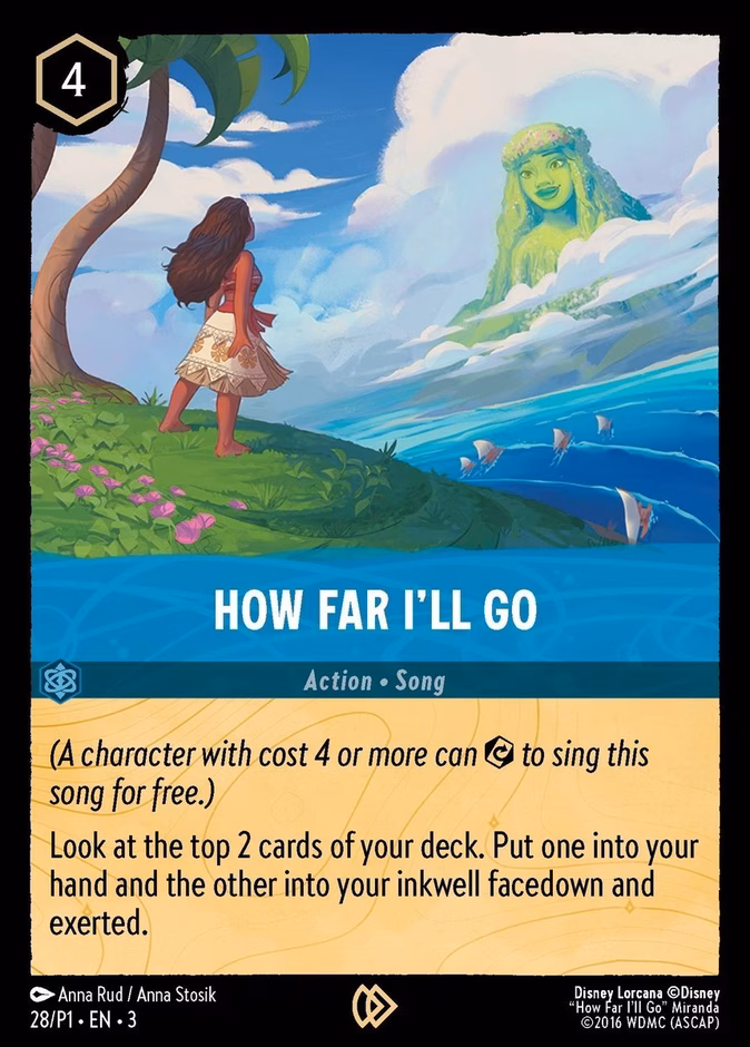 How Far I'll Go (League) #28 (Promo)