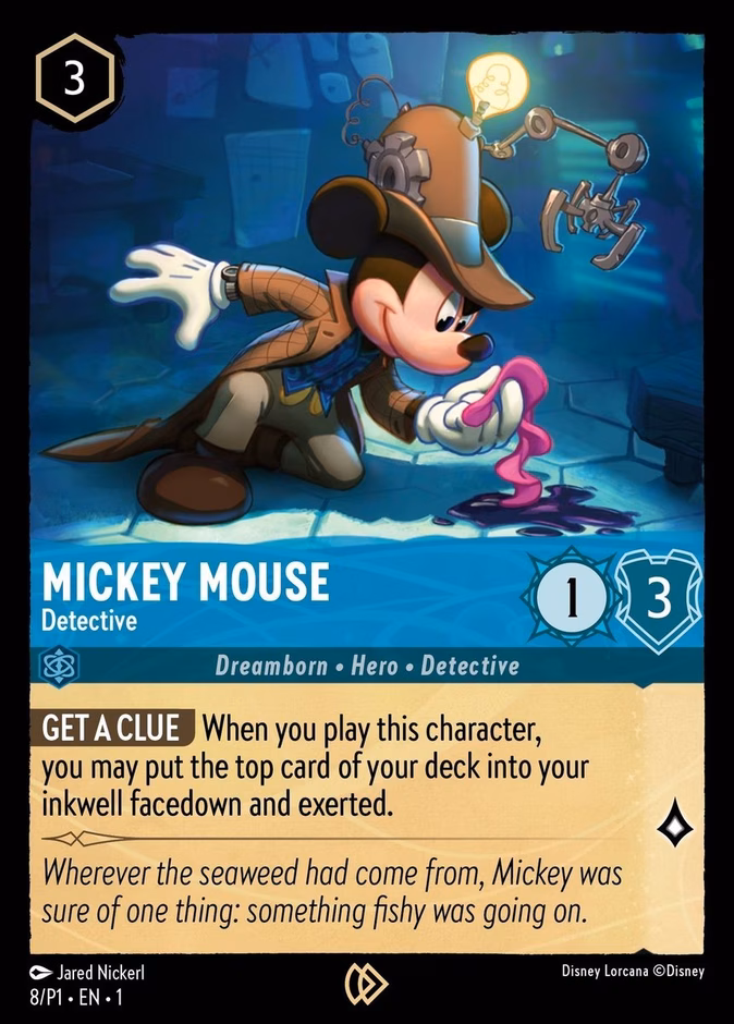 Mickey Mouse - Detective (League) #8 (Promo)