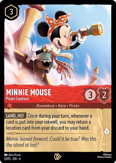 Minnie Mouse - Pirate Lookout (League)