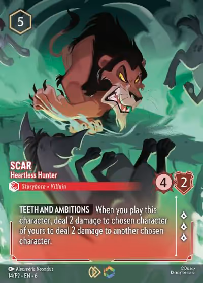 Scar - Heartless Hunter (Set Championship)