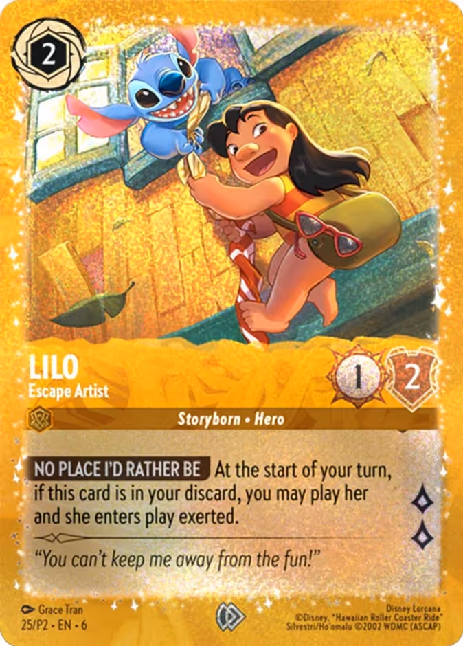 Lilo - Escape Artist (Gift Set) #25 (Promo Glimmer)