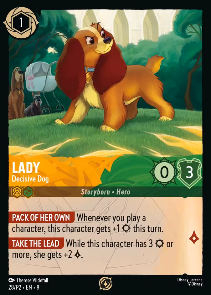 Lady - Decisive Dog (League) #28 (Promo)