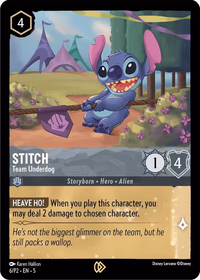 Stitch - Team Underdog (League)