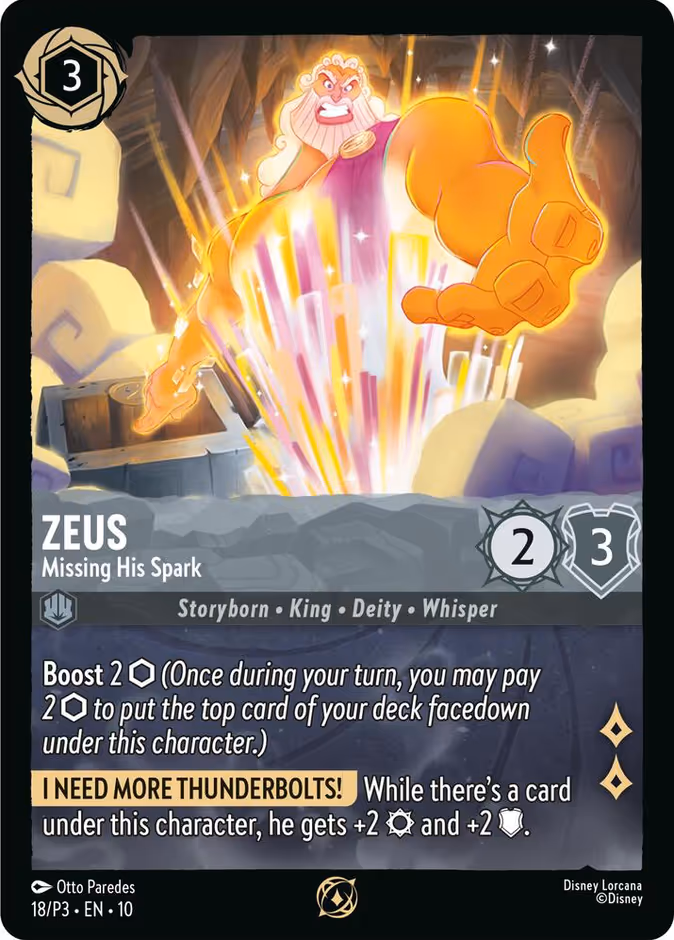 Zeus - Missing His Spark (League) #18 (Promo)