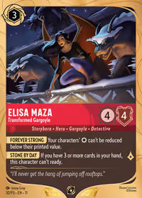 Elisa Maza - Transformed Gargoyle (League) #30 (Promo)