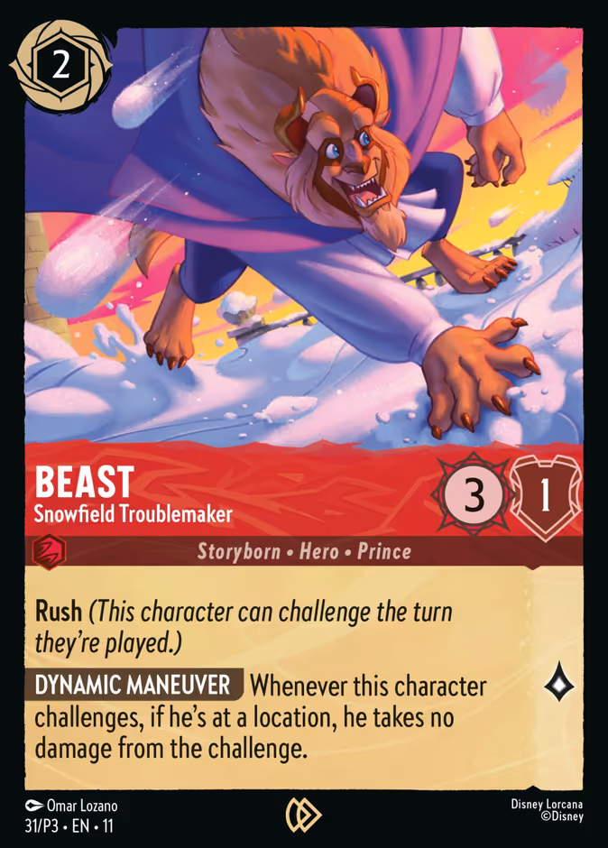 Beast - Snowfield Troublemaker (Buy-a-Box) #31 (Promo)