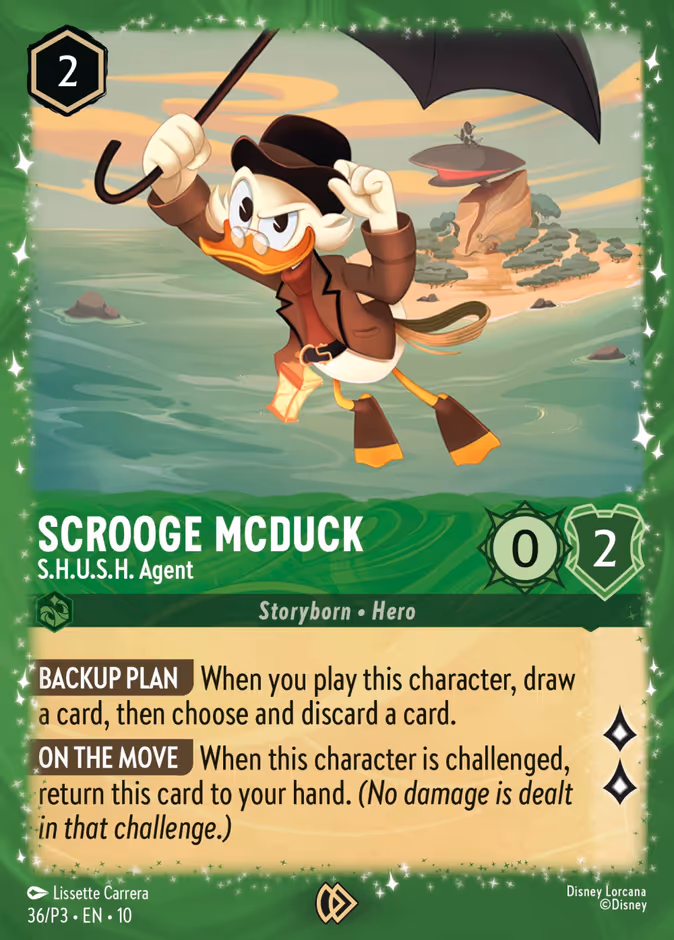 Scrooge McDuck - S.H.U.S.H. Agent (Gift Set) #36 (Promo Glimmer)