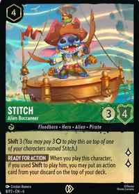 Stitch - Alien Buccaneer (Foil Promo) #8 (Promo)