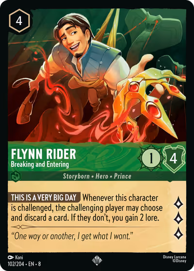 Flynn Rider - Breaking and Entering