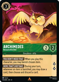 Archimedes - Resourceful Owl #113 (Rare)