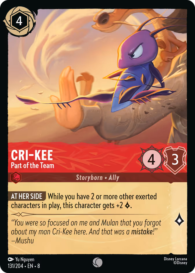 Cri-Kee - Part of the Team #131 (Common)