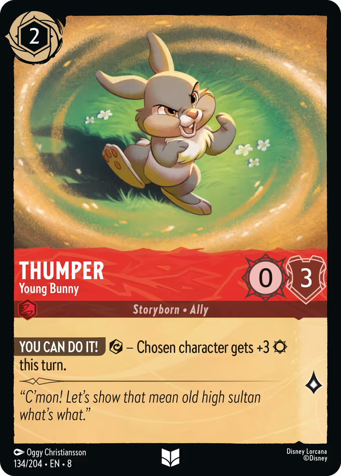 Thumper - Young Bunny #134 (Uncommon)