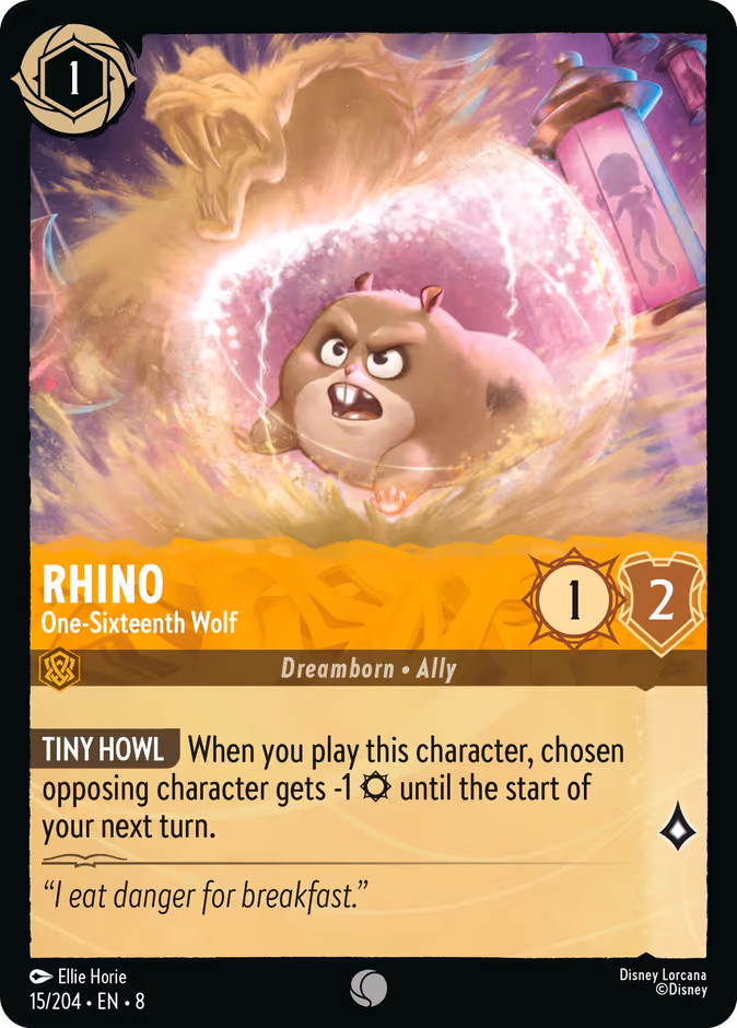 Rhino - One-Sixteenth Wolf — Disney Lorcana