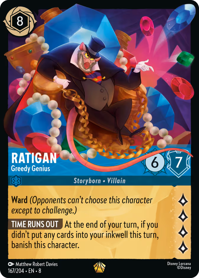 Ratigan - Greedy Genius #167 (Legendary)