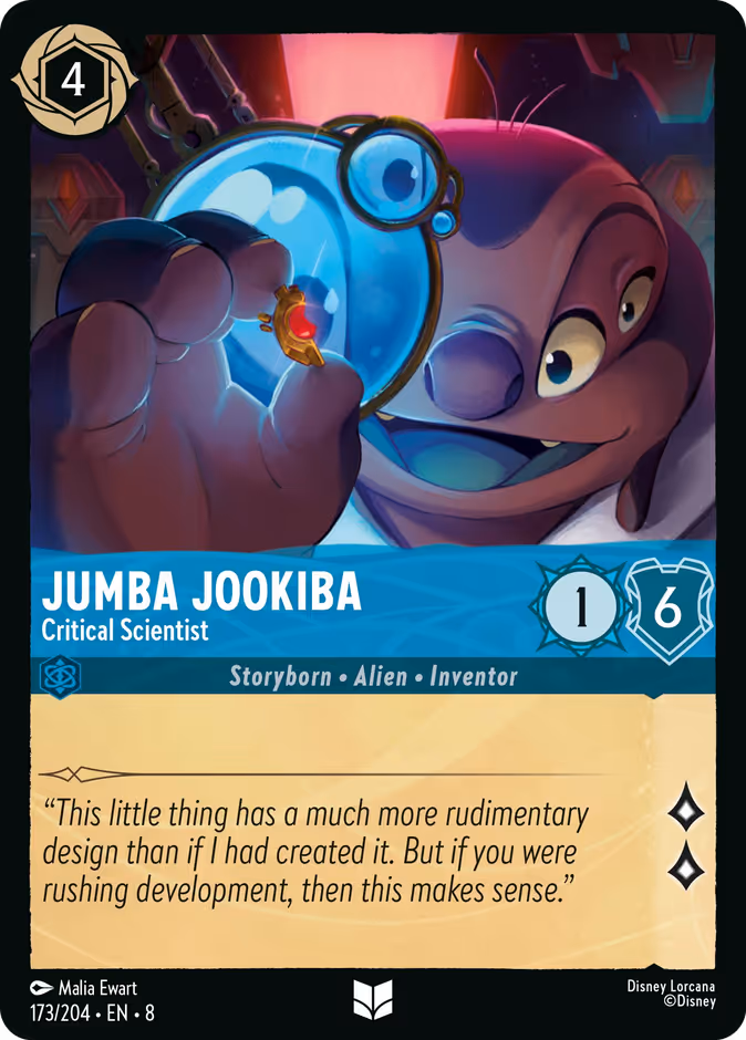 Jumba Jookiba - Critical Scientist #173 (Uncommon)