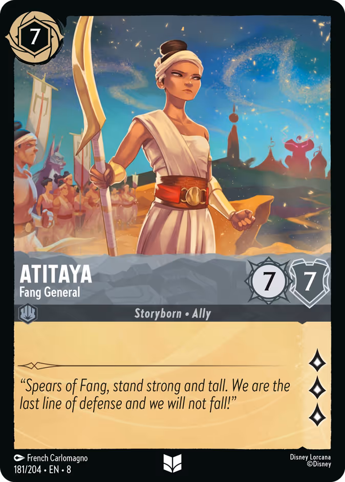 Atitaya - Fang General #181 (Uncommon)