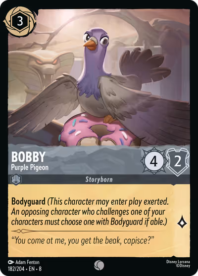 Bobby - Purple Pigeon
