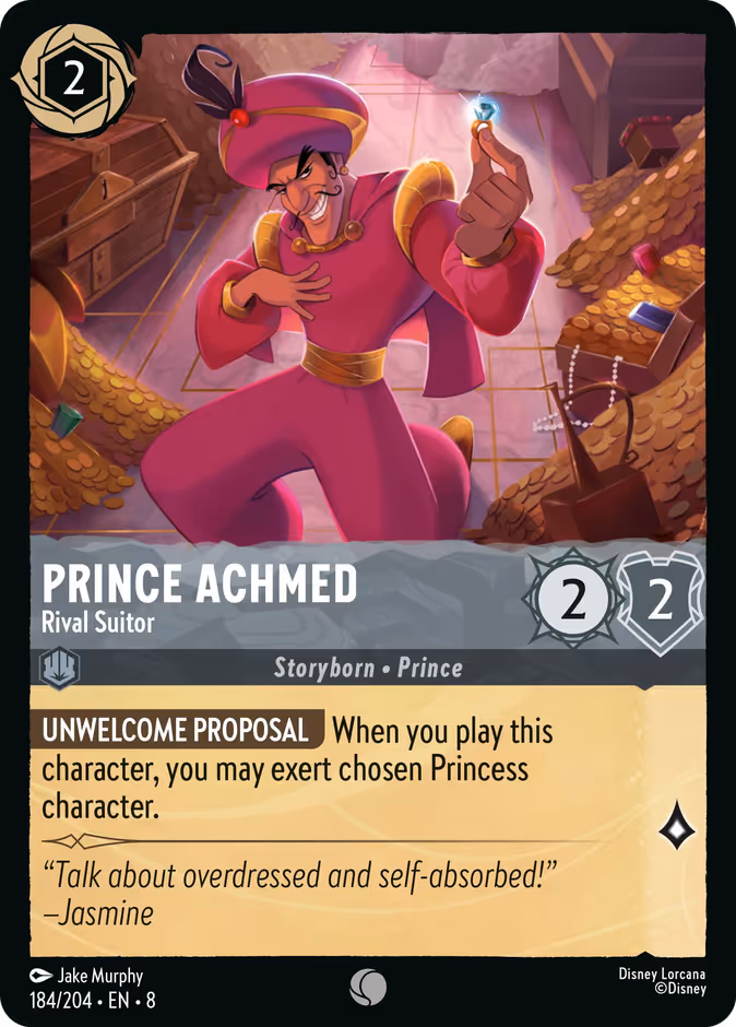 Prince Achmed - Rival Suitor #184 (Common)