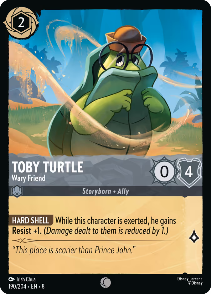 Toby Turtle - Wary Friend #190 (Common)