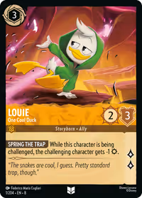 Louie - One Cool Duck #1 (Uncommon)
