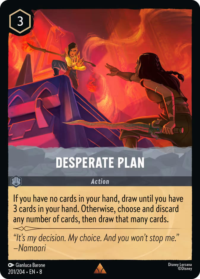 Desperate Plan #201 (Rare)