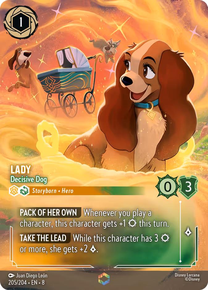 Lady - Decisive Dog #205 #205 (Enchanted)