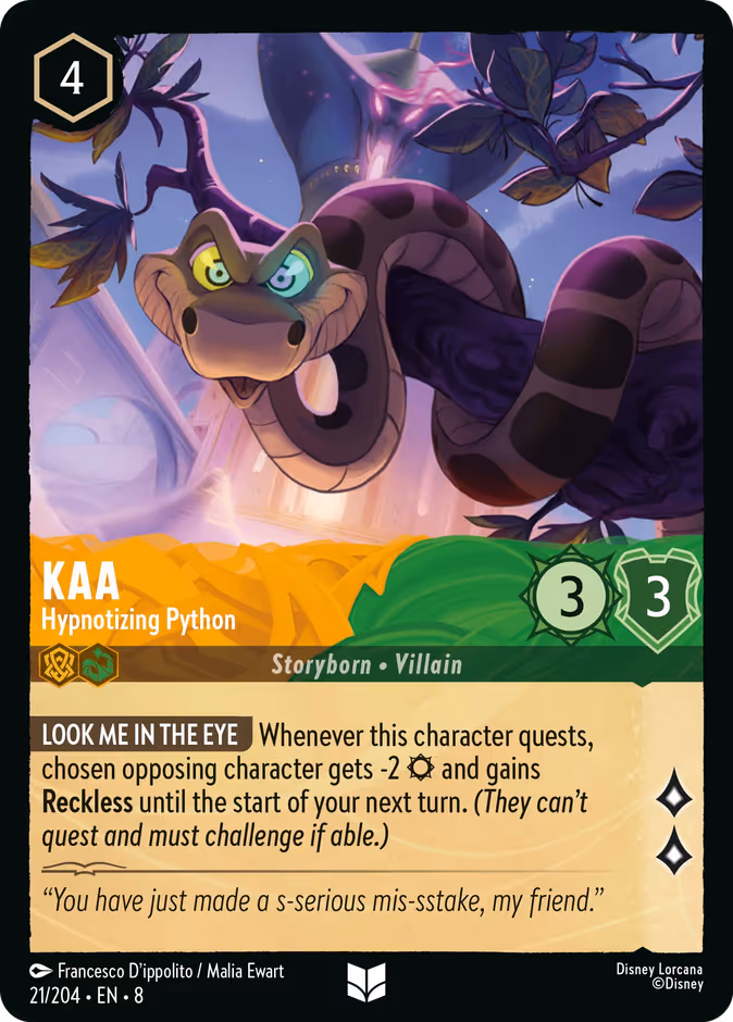 Kaa - Hypnotizing Python #21 (Uncommon)