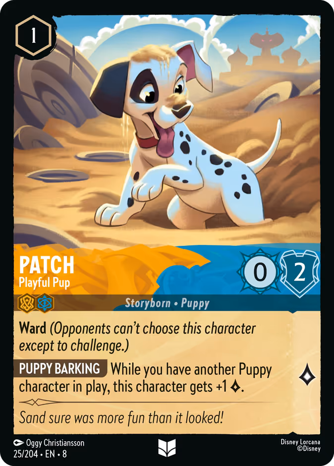 Patch - Playful Pup #25 (Uncommon)