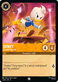 Dewey - Lovable Showoff #2 (Common)