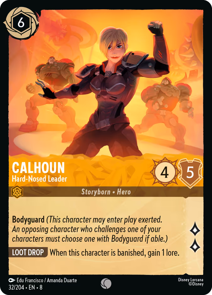 Calhoun - Hard-Nosed Leader #32 (Common)
