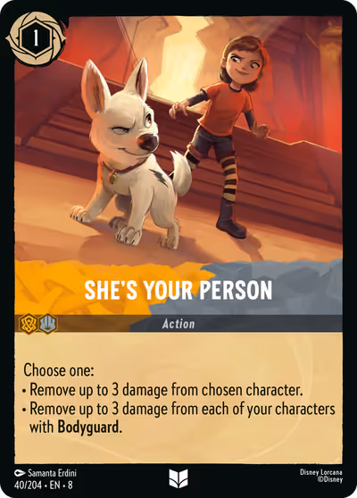 She's Your Person #40 — Reign of Jafar (Uncommon) · Disney Lorcana