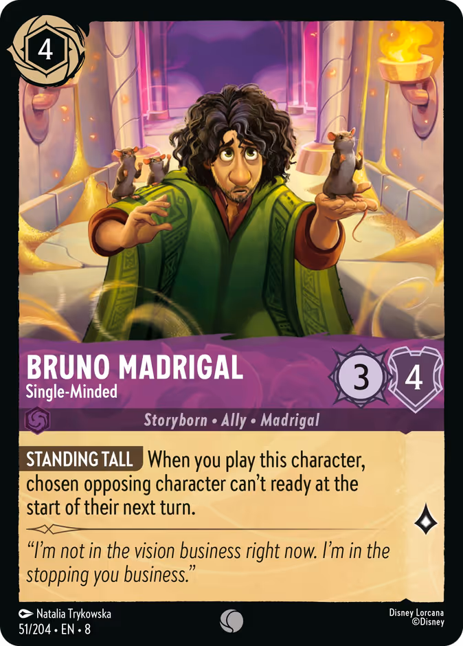 Bruno Madrigal - Single-Minded #51 (Common)