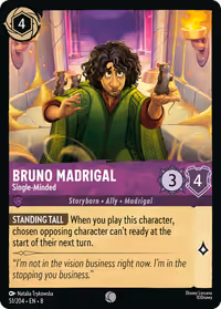 Bruno Madrigal - Single-Minded #51 (Common)