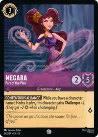 Megara - Part of the Plan #54 (Common)