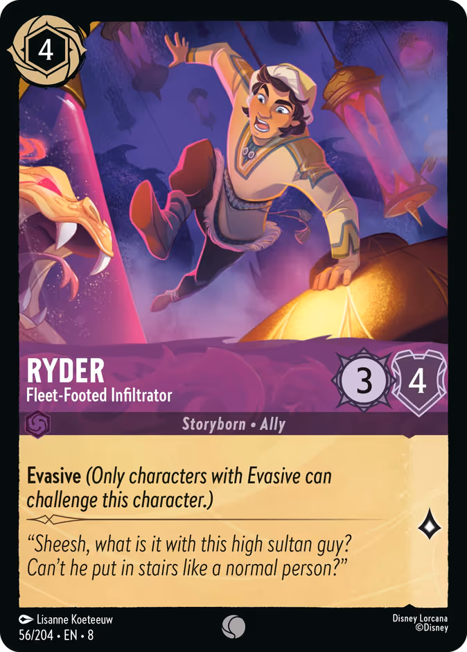 Ryder - Fleet-Footed Infiltrator #56 (Common)